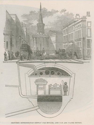 Voorgestelde Metropolitane metro door English School
