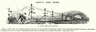 Snel en zeker - het gebruik van elektrische telegrafie bij het opsporen van misdaad door English School