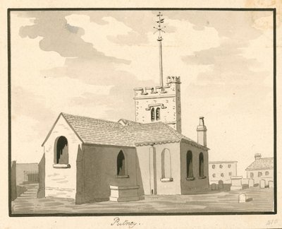 Putney Kerk, Londen door English School
