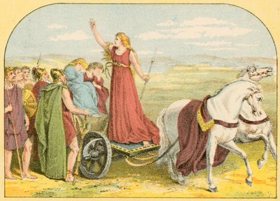 Koningin Boadicea door English School