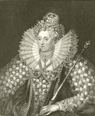 Koningin Elizabeth I door English School