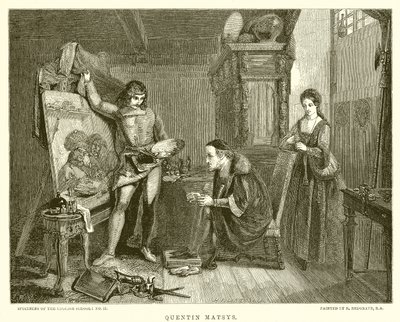 Quentin Matsys door English School