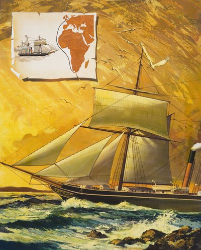 RMS Dane door English School