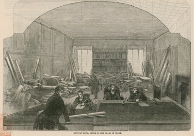 Spoorwegkamer, kantoor van de Board of Trade door English School