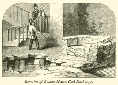 Overblijfselen van Romeins Huis, Coal Exchange door English School