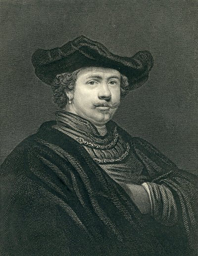 Rembrandt Harmens van Rijn (1606-69) door English School