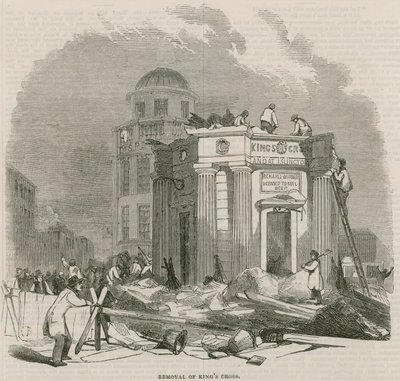 Verwijdering van Kings Cross, Londen door English School