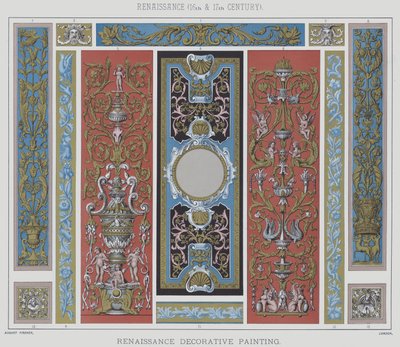 Renaissance, 16e en 17e eeuw, Renaissance decoratieve schilderkunst door English School