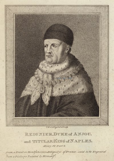 René van Anjou door English School