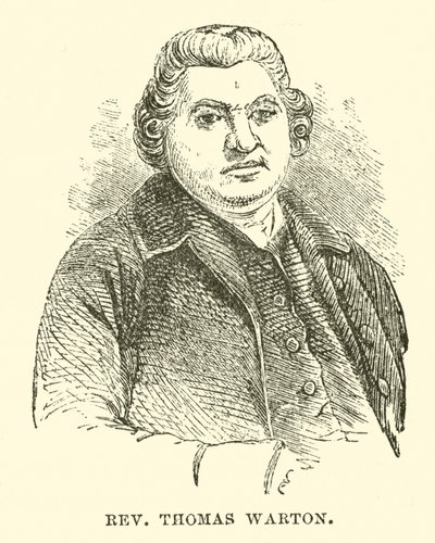 Dominee Thomas Warton door English School