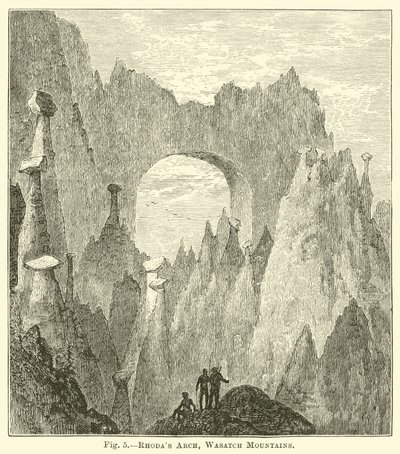 Rhodas boog, Wasatch Mountains door English School