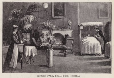 Rhodes Ward, Royal Free Hospital, Londen door English School