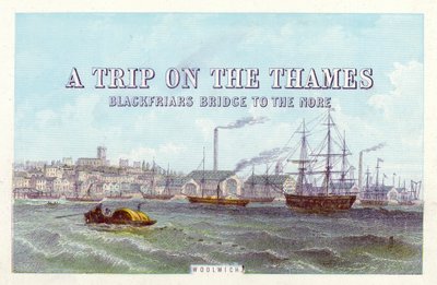 Rivier de Theems: Woolwich (gekleurde gravure) door English School