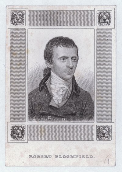 Robert Bloomfield, Engelse dichter (gravure) door English School