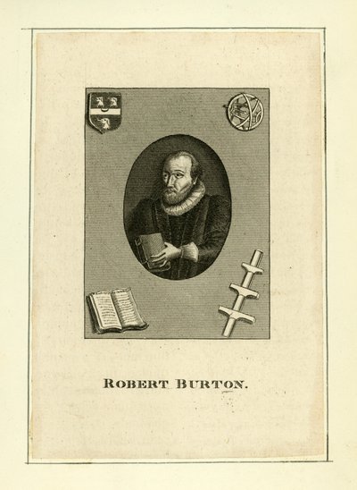 Robert Burton of Democritus Junior door English School