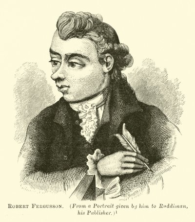 Robert Fergusson door English School