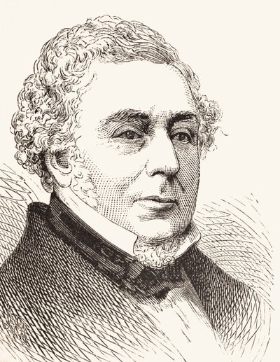 Robert Stephenson, uit The National and Domestic History of England door William Hickman Smith Aubrey (1858-1916) gepubliceerd in Londen, ca. 1890 door English School