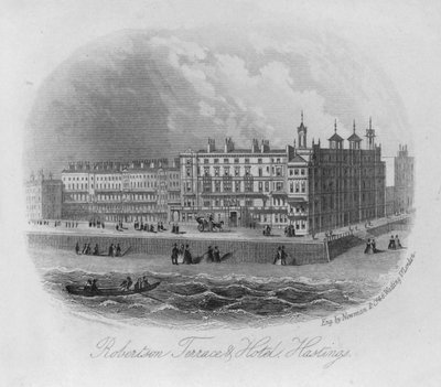 Robertson Terrace en Hotel, Hastings door English School