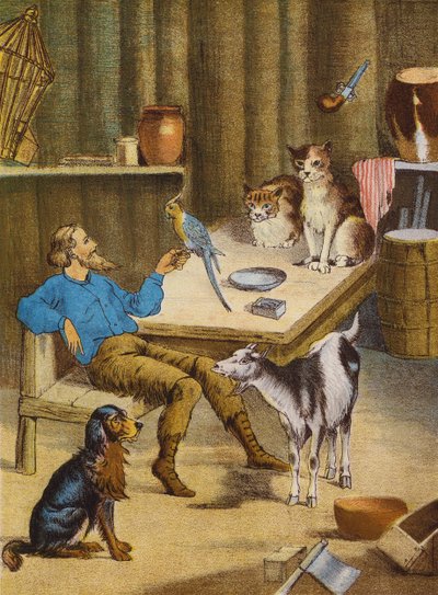 Robinson Crusoe door English School