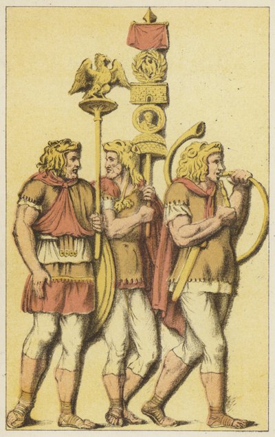 Romeinse adelaars door English School