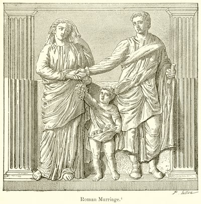 Romeins Huwelijk door English School