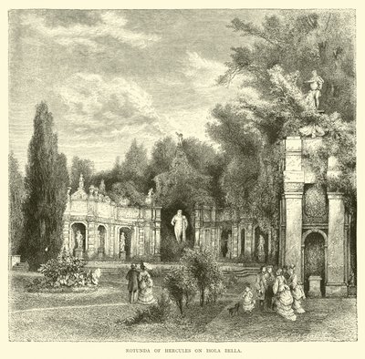 Rotunda van Hercules op Isola Bella door English School