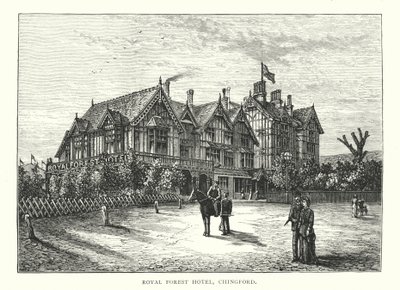 Royal Forest Hotel, Chingford (gravure) door English School