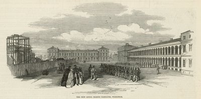 Koninklijke Marinierskazerne in Woolwich door English School