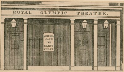 Koninklijk Olympisch Theater, Londen door English School