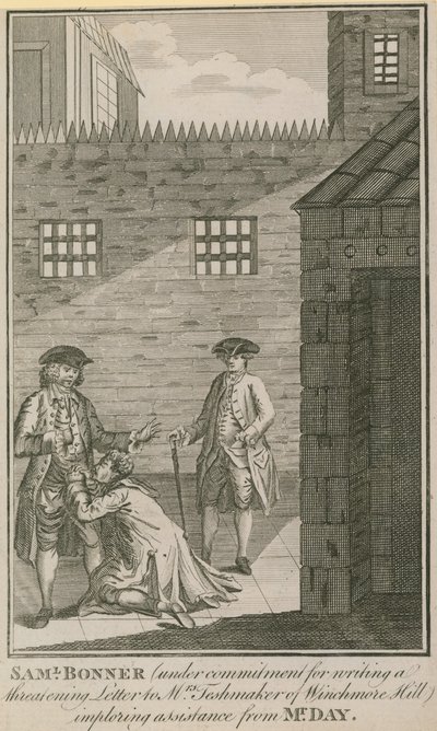 Sam Bonner, onder bevel voor het schrijven van een dreigbrief door English School
