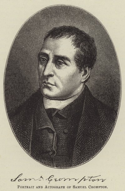 Samuel Crompton (gravure) door English School