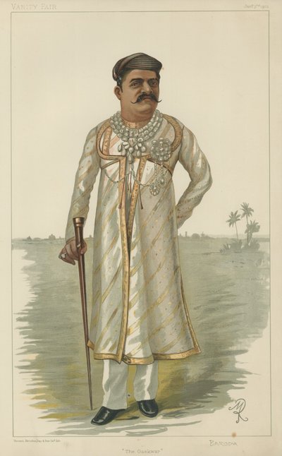 Sayajirao Gaekwad III, de Gaekwar van Baroda door English School