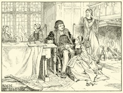 Scène in Mores Chelsea Huis door English School