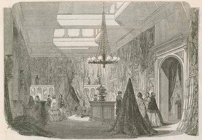 Schomberg House, Pall Mall - de sjaalafdeling door English School