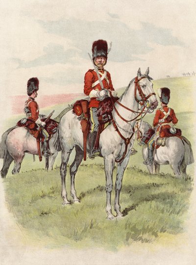 Tweede Dragonders, Royal Scots Greys door English School