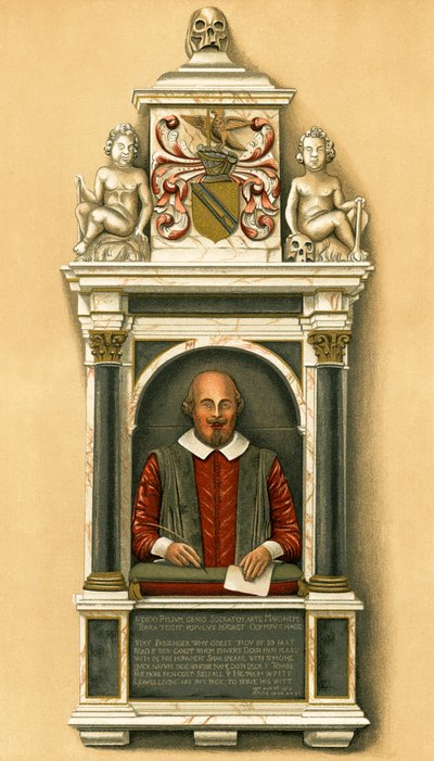 Shakespeare Buste door English School