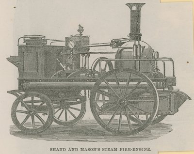 Shand en Masons Brandweerwagen door English School