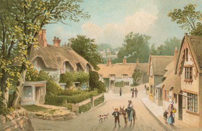 Shanklin Village--Isle of Wight door English School