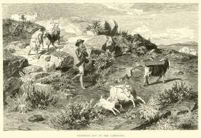 Herderjongen in de Campagna door English School