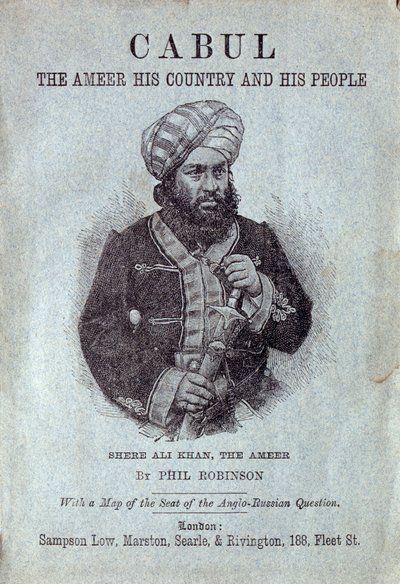Shere Ali Khan, Ameer van Afghanistan, 1878 door English School