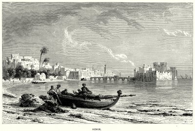 Sidon (gravure) door English School