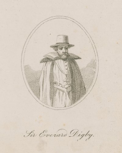 Sir Everard Digby, een lid van het Kruitplot door English School