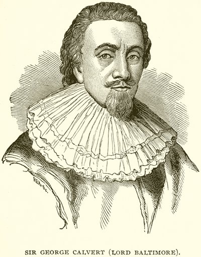 Sir George Calvert (Lord Baltimore) door English School