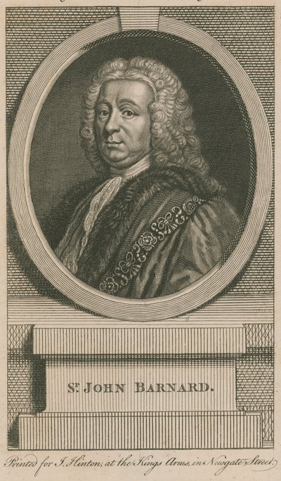 Sir John Barnard, Lord Mayor van Londen door English School