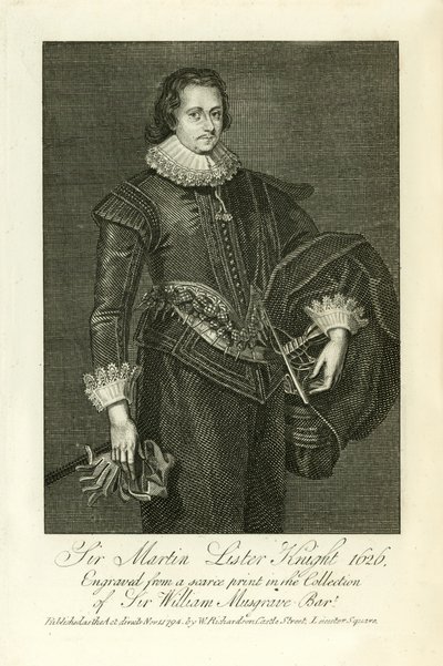Sir Martin Lister door English School