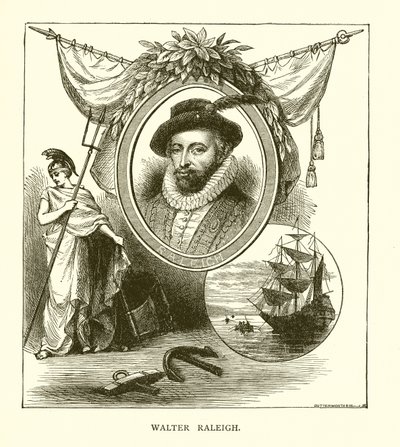 Sir Walter Raleigh door English School