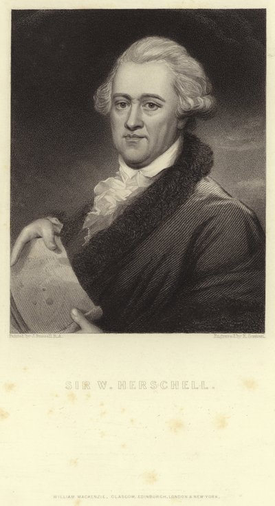 Sir William Herschel door English School