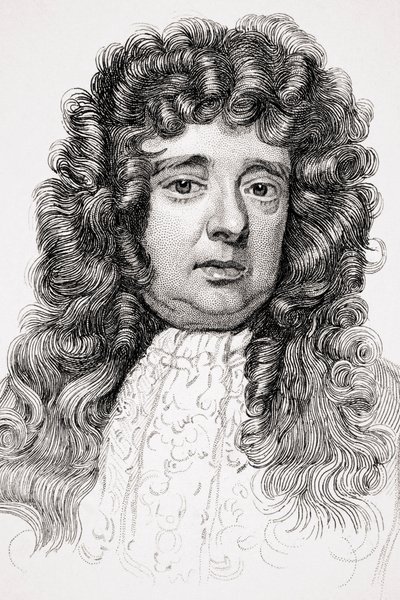 Sir William Petty, uit Old Englands Worthies door Lord Brougham en anderen, gepubliceerd Londen, ca. 1880s door English School