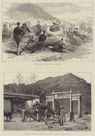 Schetsen van China door English School