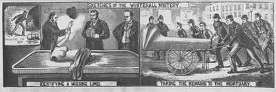 Schetsen van het Whitehall Mysterie door English School